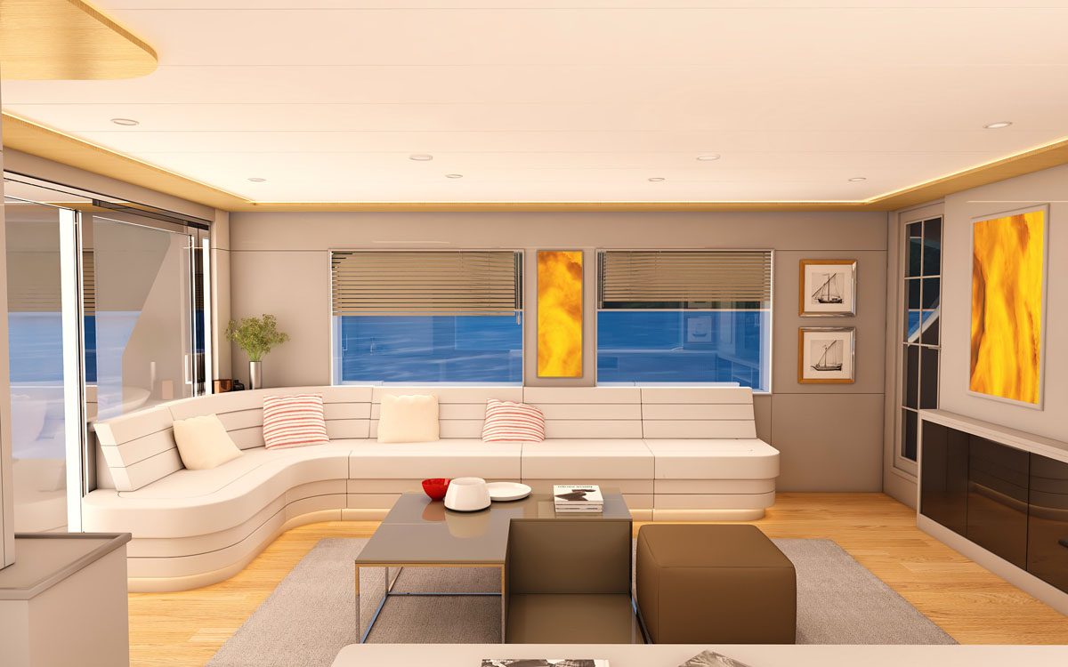 Luxury Trawler Si̇may F for Charter in Gocek 6