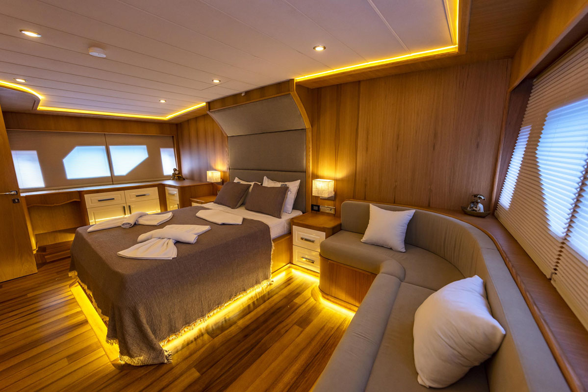 Göcek kiralık lüks Trawler Si̇may M - Fotoğraf 1