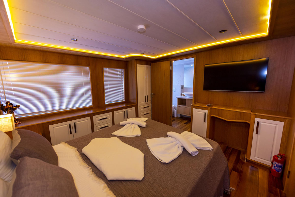 Göcek kiralık lüks Trawler Si̇may M - Fotoğraf 5
