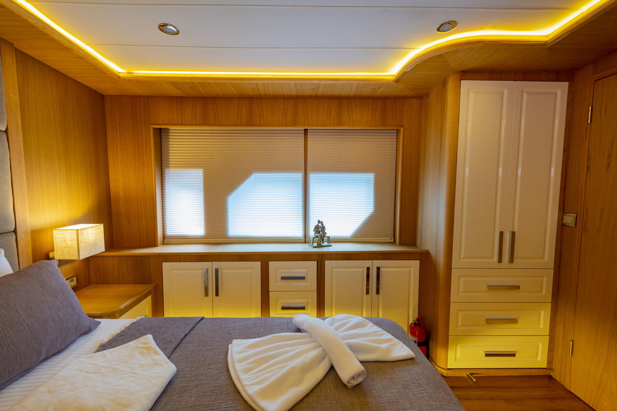 Göcek kiralık lüks Trawler Si̇may M - Fotoğraf 6