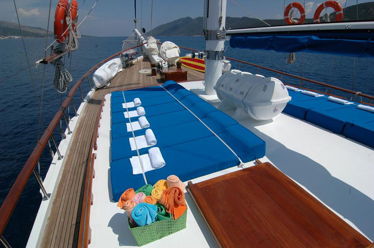 Luxury Gulet Sunworld 8 for Charter in Bodrum 5