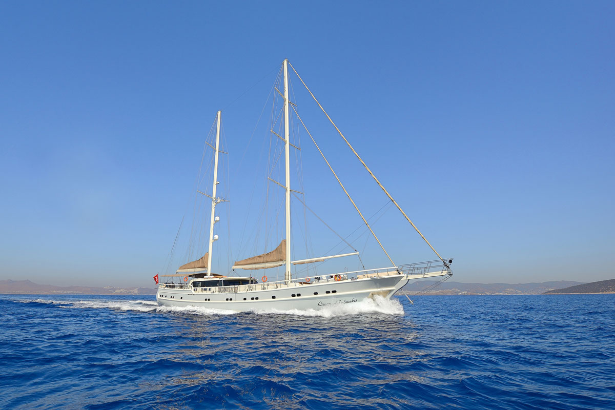 Luxury Gulet Queen Of Salmakis for Charter in Bodrum 2