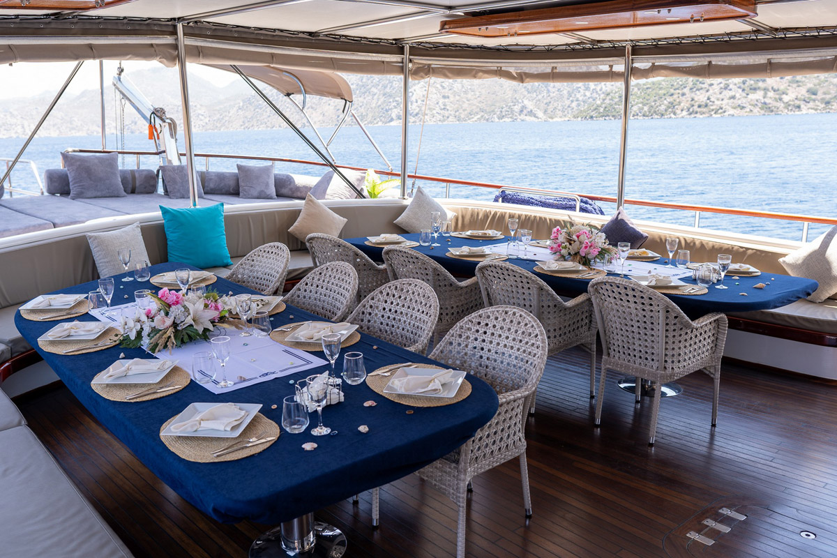 Luxury Gulet Nevra Queen for Charter in Bodrum 6
