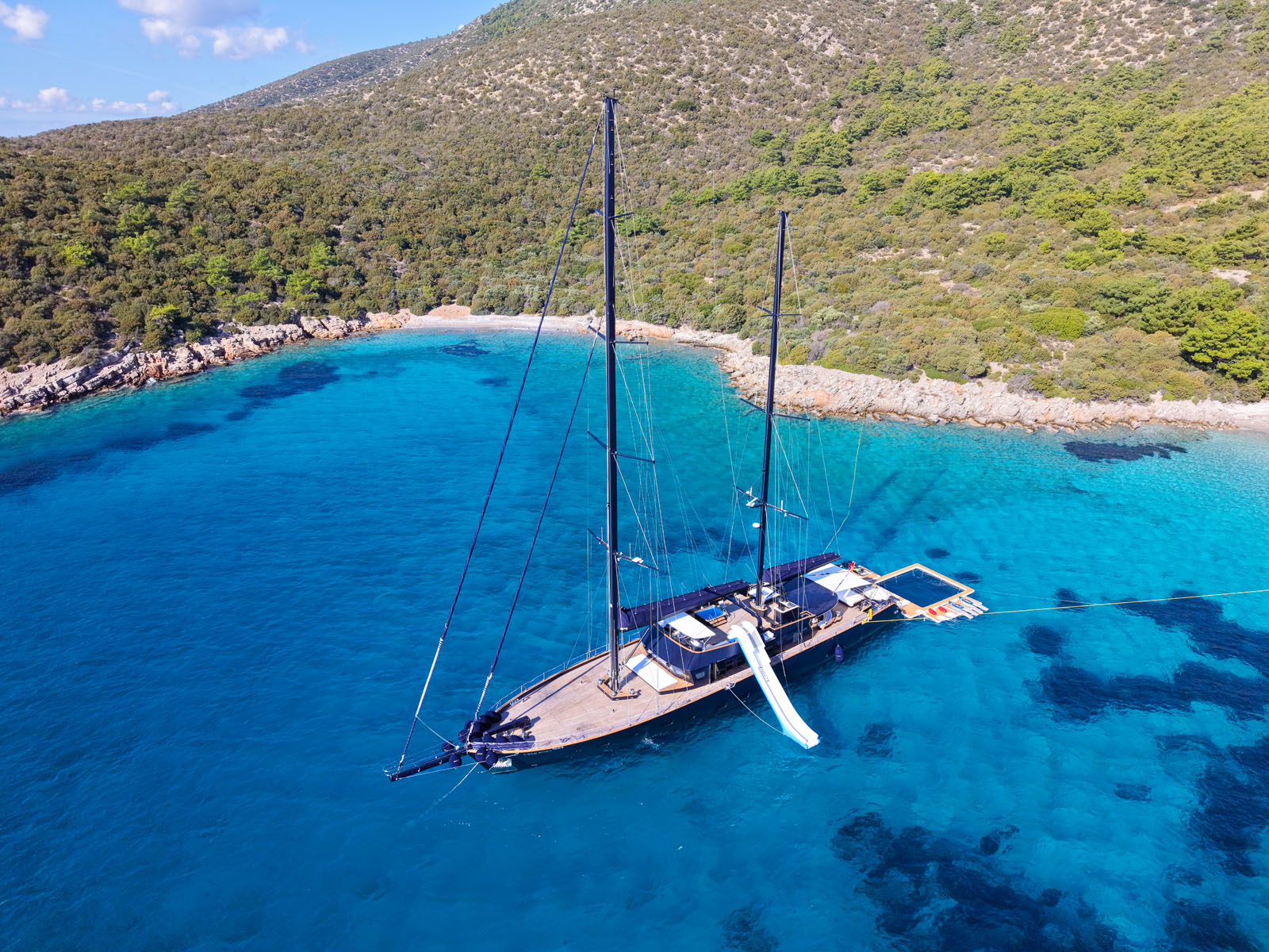 Bodrum Kiralık Lüks Motorsailer Oguz Khan