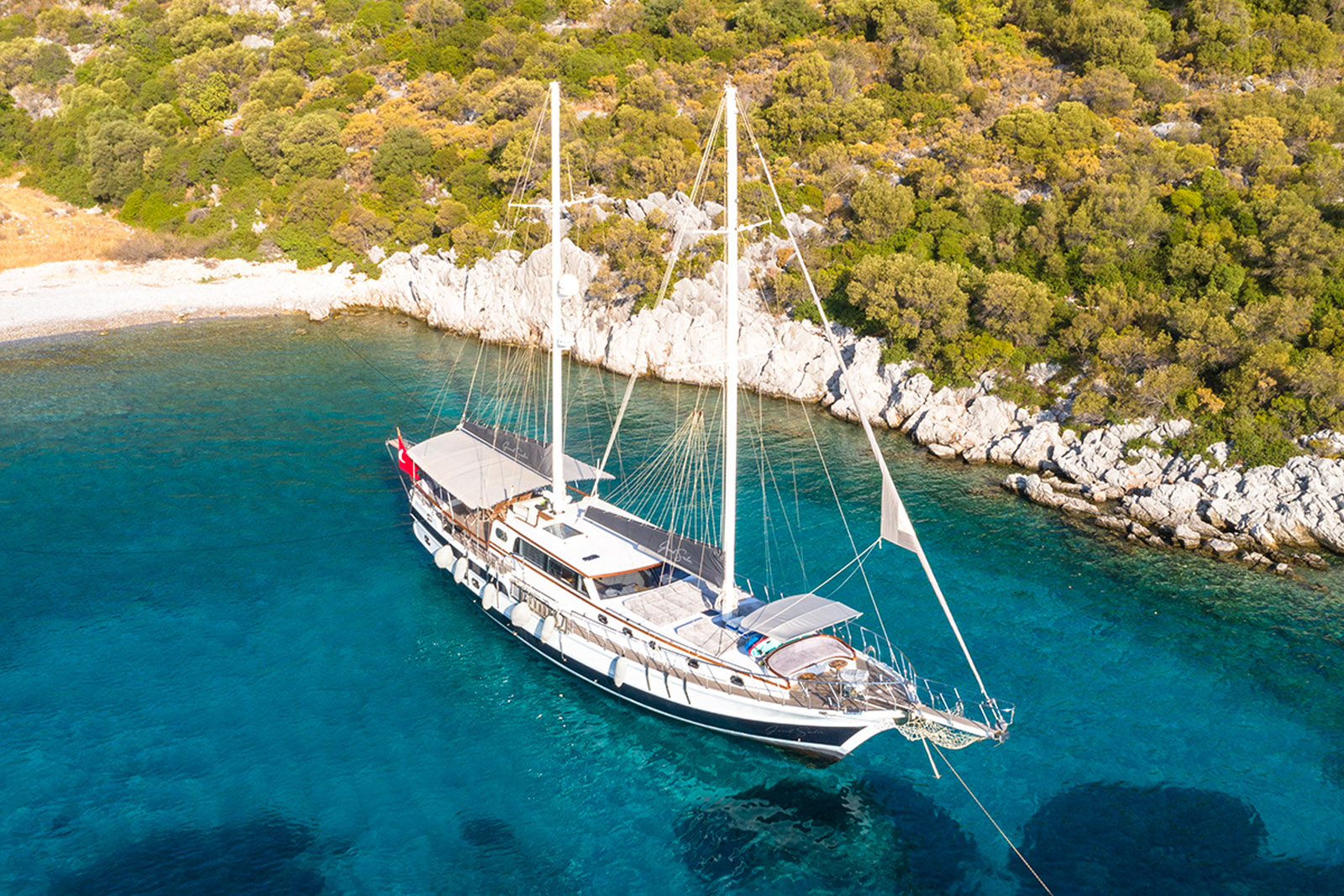 Marmaris kiralık lüks Gulet Grand Sailor - Fotoğraf 3