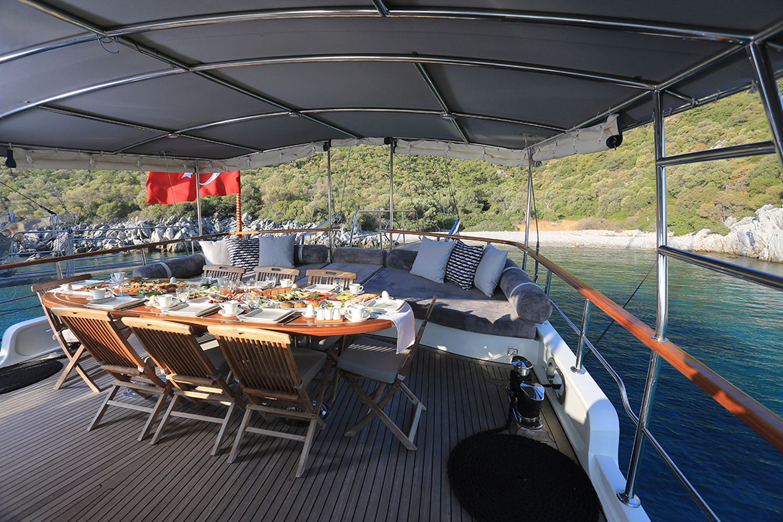Marmaris kiralık lüks Gulet Grand Sailor - Fotoğraf 6