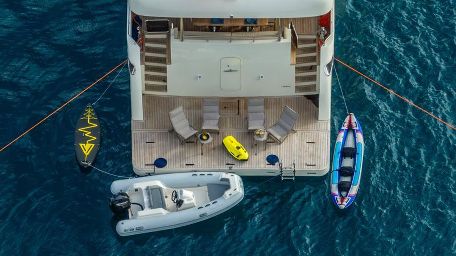 Marmaris kiralık lüks Trawler Tanway - Fotoğraf 3