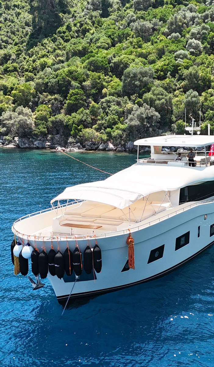 Marmaris kiralık lüks Trawler Tanway - Fotoğraf 6