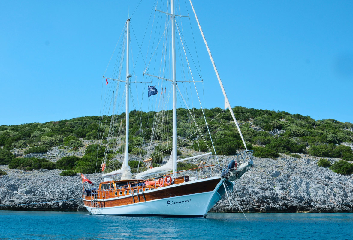 Explore luxury Gulet Salamander Luxury charter Gulet Salamander in Bodrum - Photo 6
