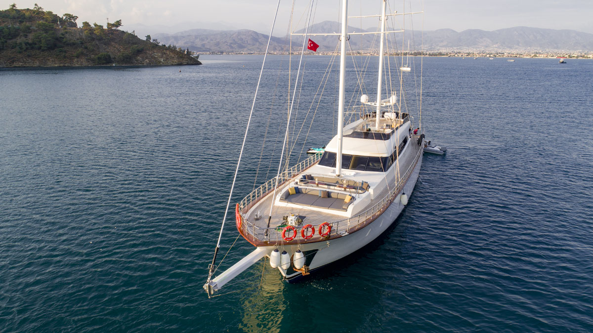 Göcek kiralık lüks Gulet Queen Of Makri - Fotoğraf 1