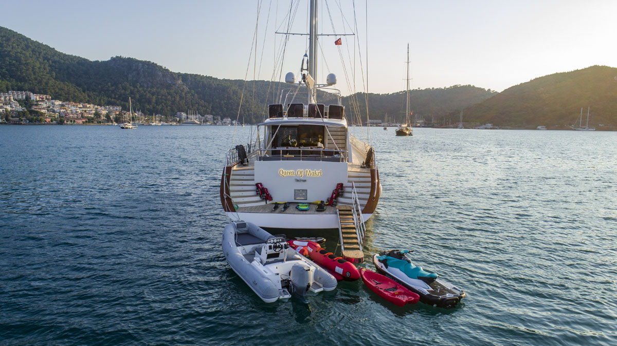 Göcek kiralık lüks Gulet Queen Of Makri - Fotoğraf 6
